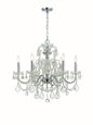 Crystorama - 3226-CH-CL-I - Six Light Chandelier - Imperial - Polished Chrome