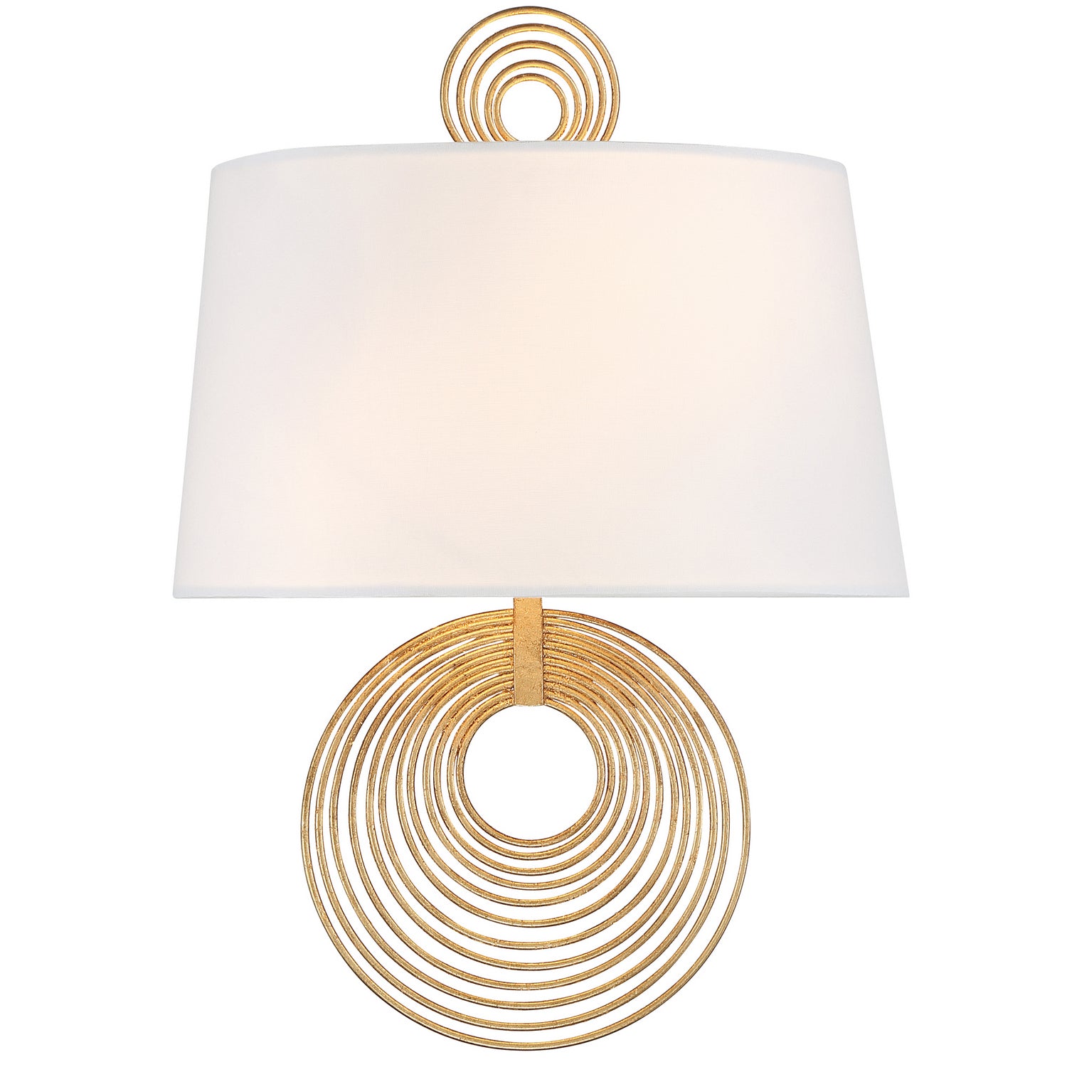 Crystorama - DOR-B7702-RG - Two Light Wall Sconce - Doral - Renaissance Gold