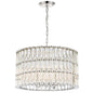 Crystorama - ELL-B3006-PN - Six Light Chandelier - Elliot - Polished Nickel