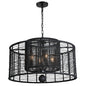 Crystorama - JAY-A5004-MK - Four Light Chandelier - Jayna - Matte Black