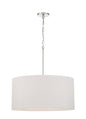 Minka-Lavery - 3926-613 - Six Light Pendant - Palmetto - Polished Nickel