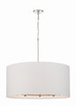 Minka-Lavery - 3928-613 - Eight Light Pendant - Palmetto - Polished Nickel