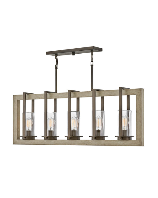 Hinkley - 20035WB - LED Linear Pendant - Riverwood - Warm Bronze