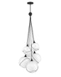 Hinkley - 30306BLK-WH - LED Chandelier - Skye - Black