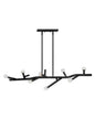 Hinkley - 37095BK - LED Linear Chandelier - Twiggy - Black