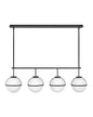 Hinkley - 39675BK - LED Linear Chandelier - Hollis - Black