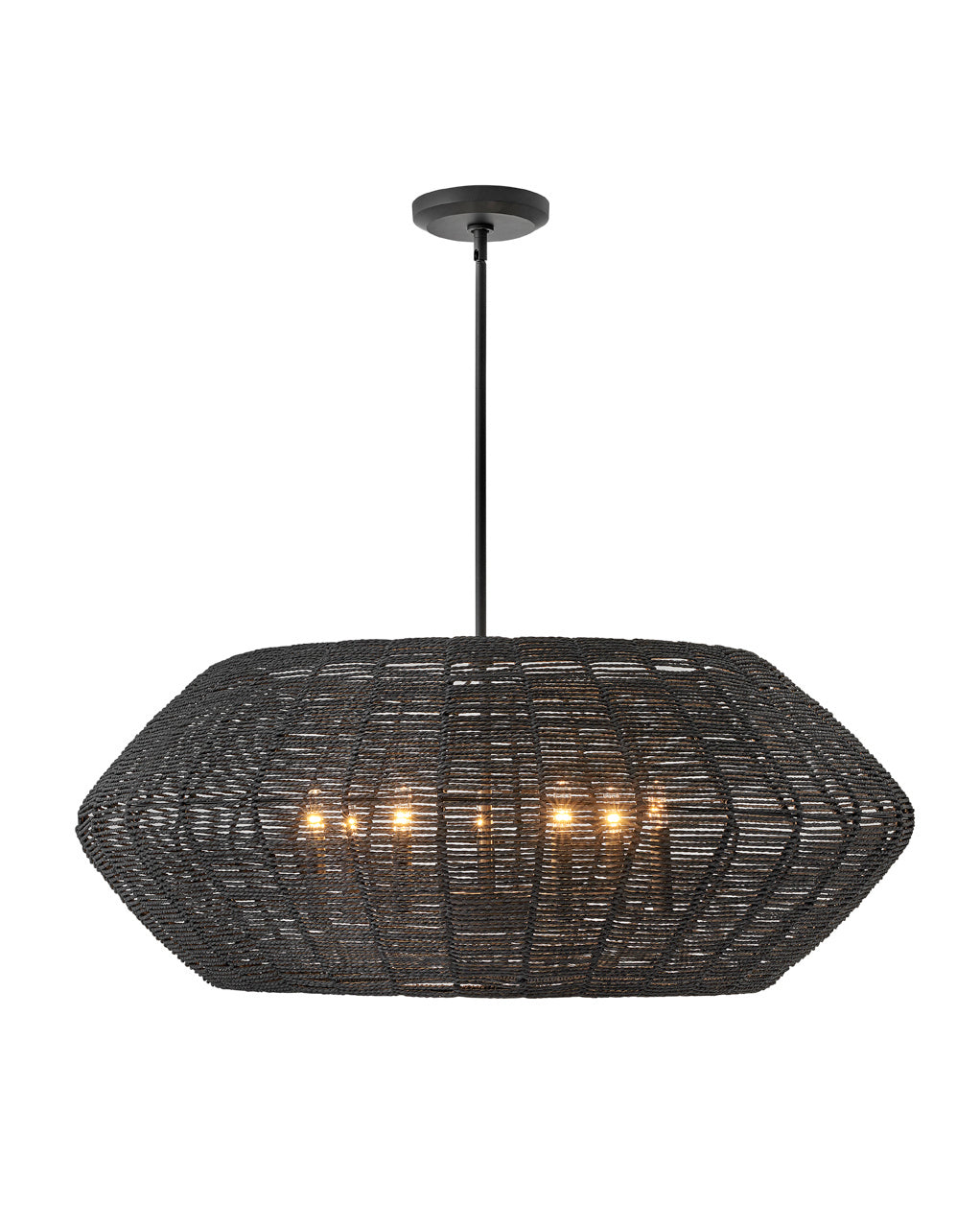 Hinkley - 40385BLK - LED Chandelier - Luca - Black