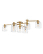 Hinkley - 4513HB - LED Semi-Flush Mount - Axel - Heritage Brass