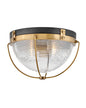 Hinkley - 4841HB - LED Flush Mount - Crew - Heritage Brass