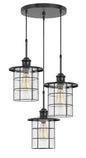 Cal Lighting - FX-2668-3P - Three Light Pendant - Silverton - Dark Bronze