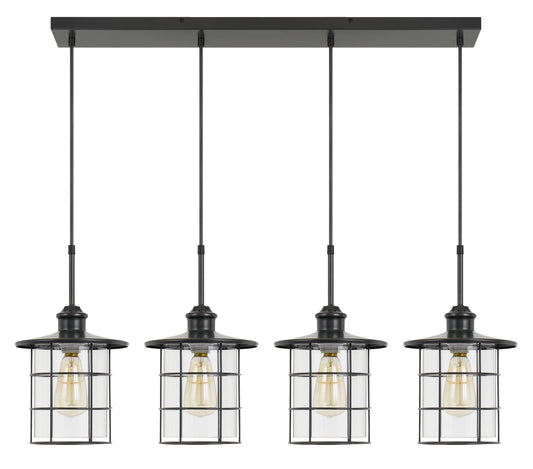 Cal Lighting - FX-2668-4P - Four Light Pendant - Silverton - Dark Bronze