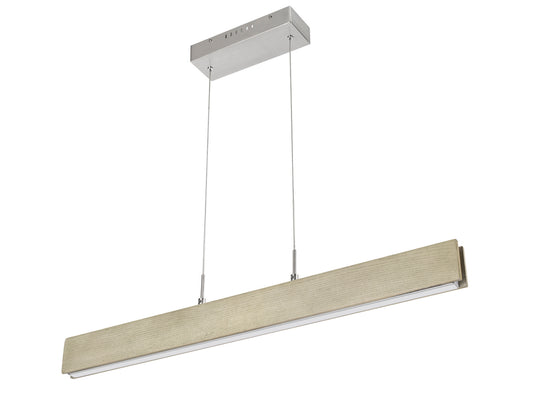 Cal Lighting - FX-2965-18 - LED Island Pendant - Colmar - rubber wood