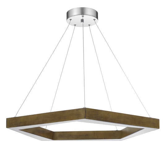 Cal Lighting - FX-3745-38 - LED Pendant - Metz - Light Oak