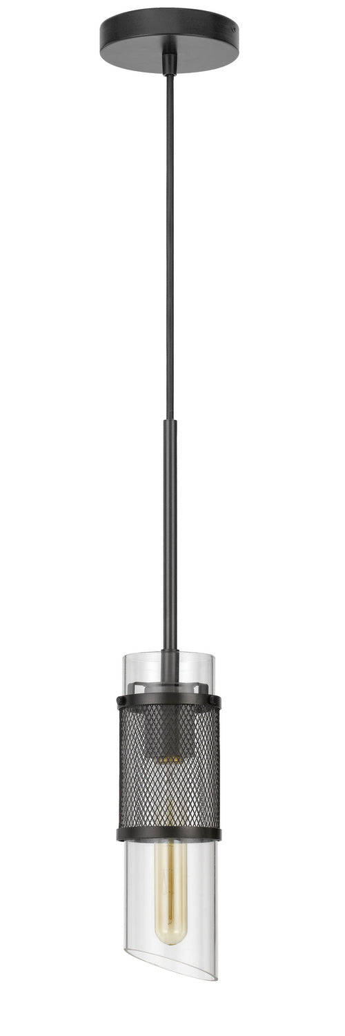 Cal Lighting - FX-3754-1 - One Light Pendant - Savona - Black