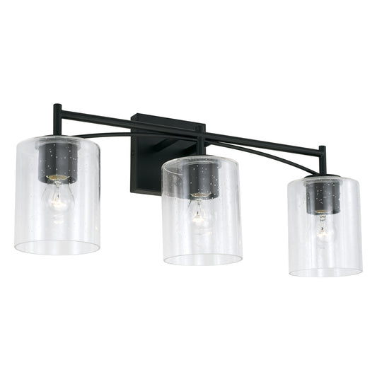 Capital Lighting - 142031MB-510 - Three Light Vanity - Peyton - Matte Black