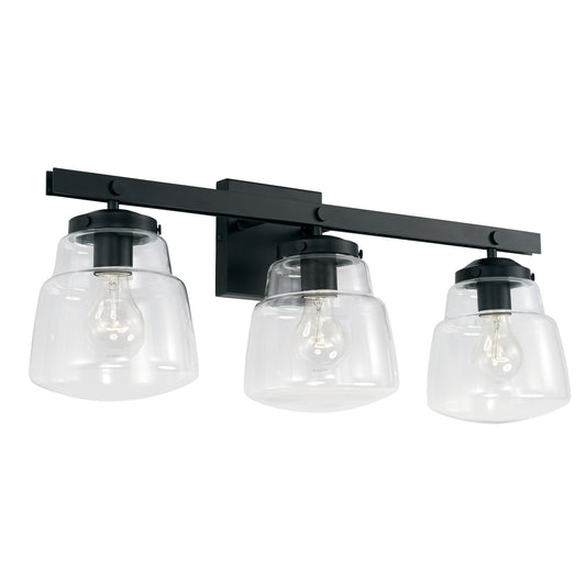 Capital Lighting - 142731MB-518 - Three Light Vanity - Dillon - Matte Black