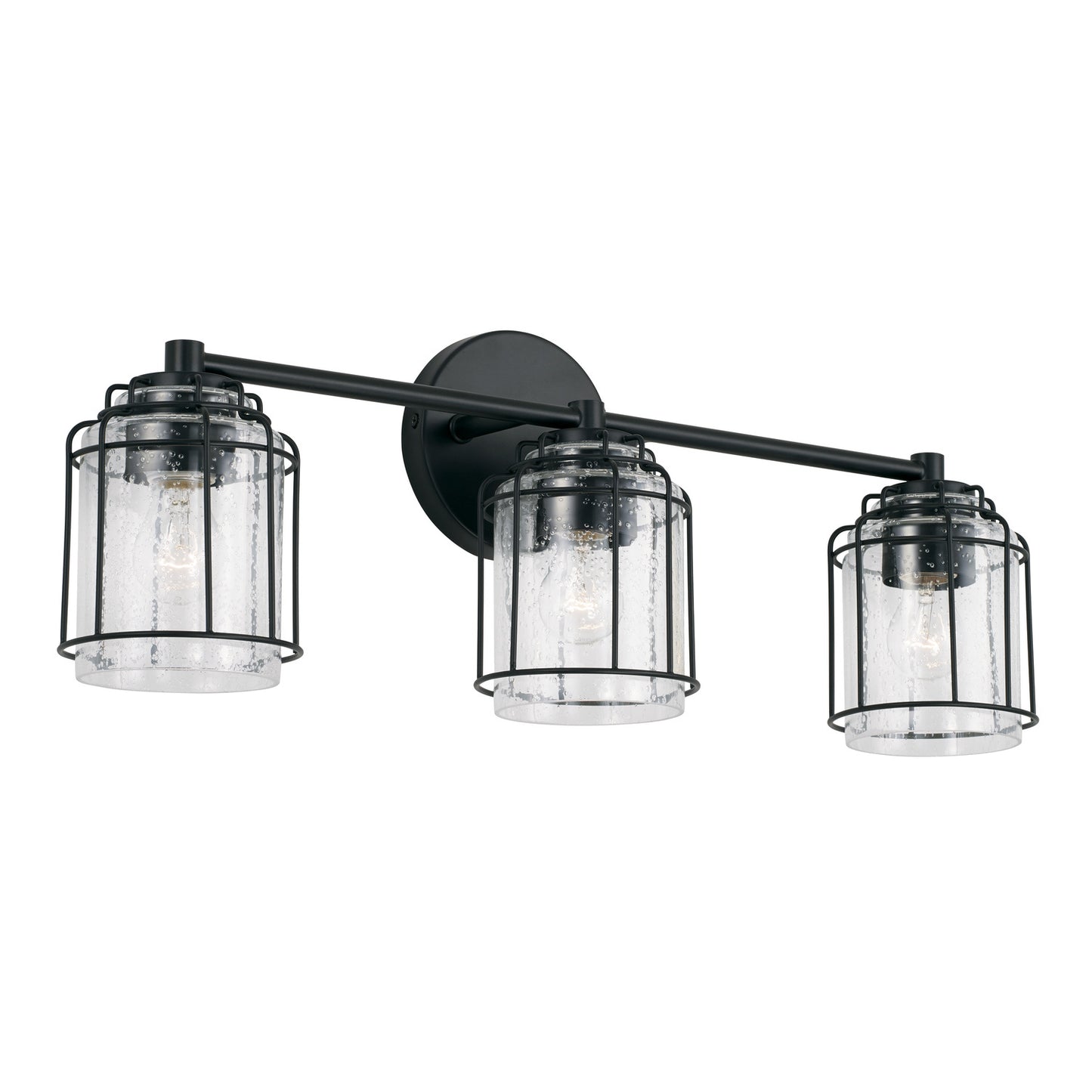 Capital Lighting - 142931MB-516 - Three Light Vanity - Harmon - Matte Black