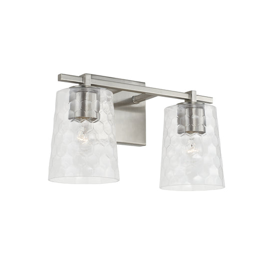 Capital Lighting - 143521BN-517 - Two Light Vanity - Burke - Brushed Nickel