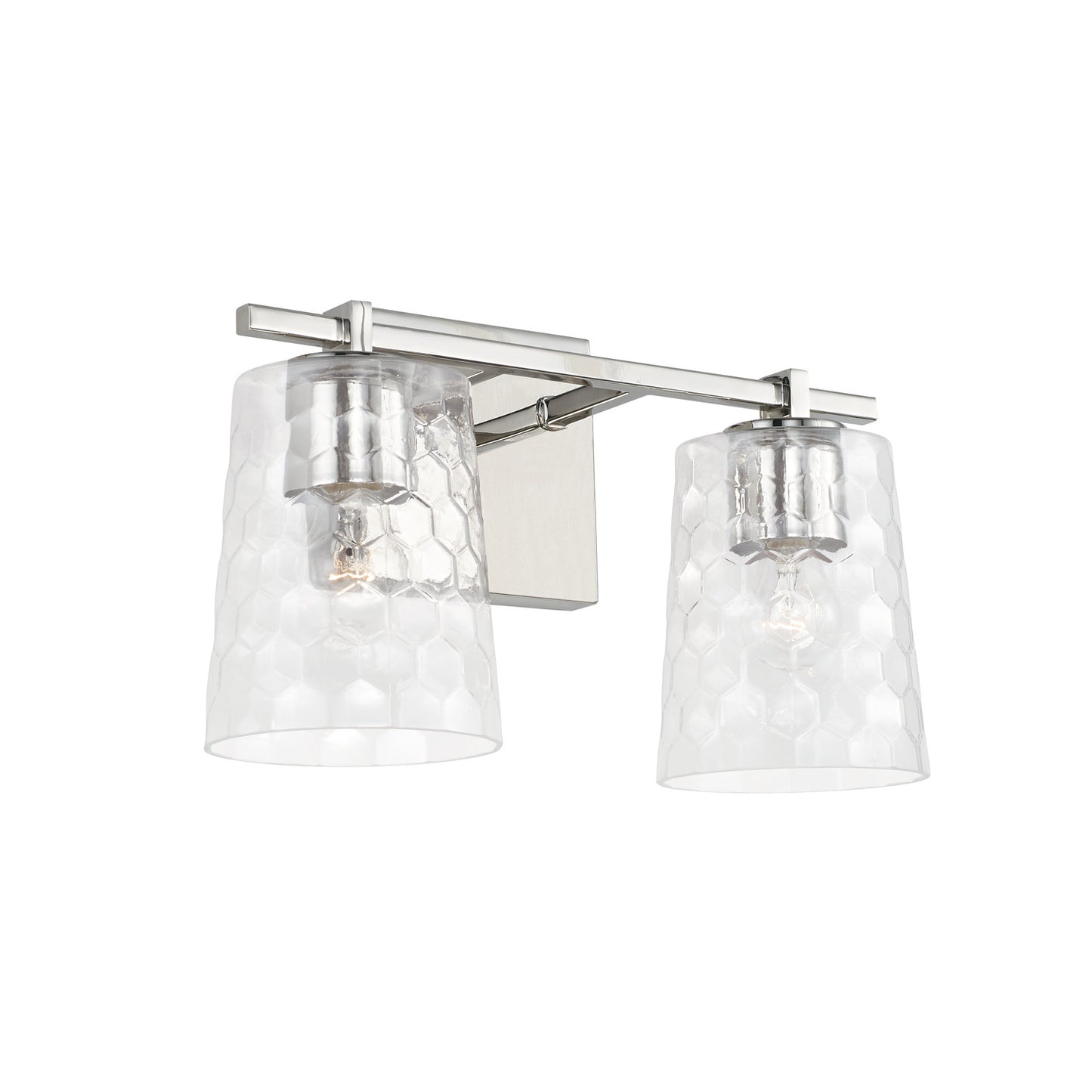 Capital Lighting - 143521PN-517 - Two Light Vanity - Burke - Polished Nickel