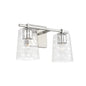 Capital Lighting - 143521PN-517 - Two Light Vanity - Burke - Polished Nickel