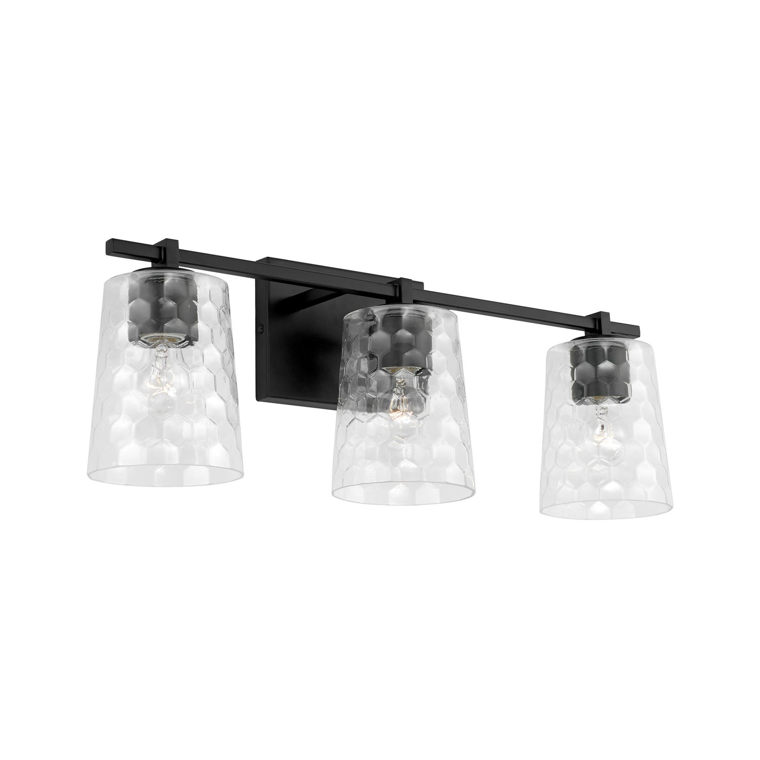 Capital Lighting - 143531MB-517 - Three Light Vanity - Burke - Matte Black