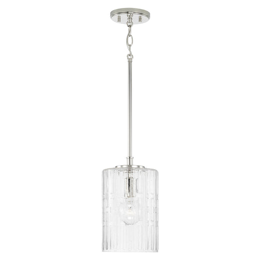 Capital Lighting - 341311PN - One Light Pendant - Emerson - Polished Nickel