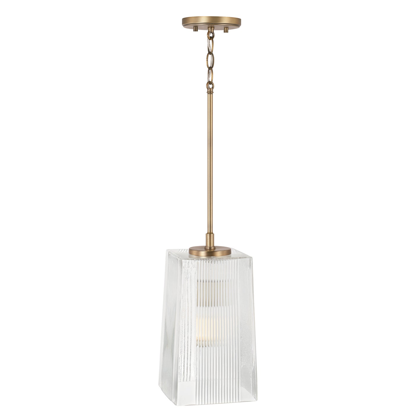 Capital Lighting - 341711AD - One Light Pendant - Lexi - Aged Brass