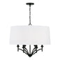 Capital Lighting - 342061MB - Six Light Pendant - Peyton - Matte Black