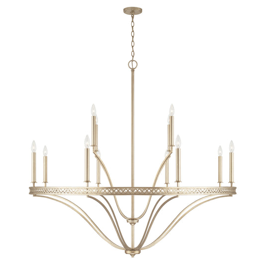 Capital Lighting - 443101WG - 12 Light Chandelier - Isabella - Winter Gold