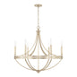 Capital Lighting - 443161WG - Six Light Chandelier - Isabella - Winter Gold