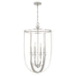 Capital Lighting - 541841PN - Four Light Foyer Pendant - Laurent - Polished Nickel