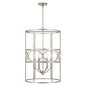 Capital Lighting - 542341AS - Four Light Foyer Pendant - Sylvia - Antique Silver