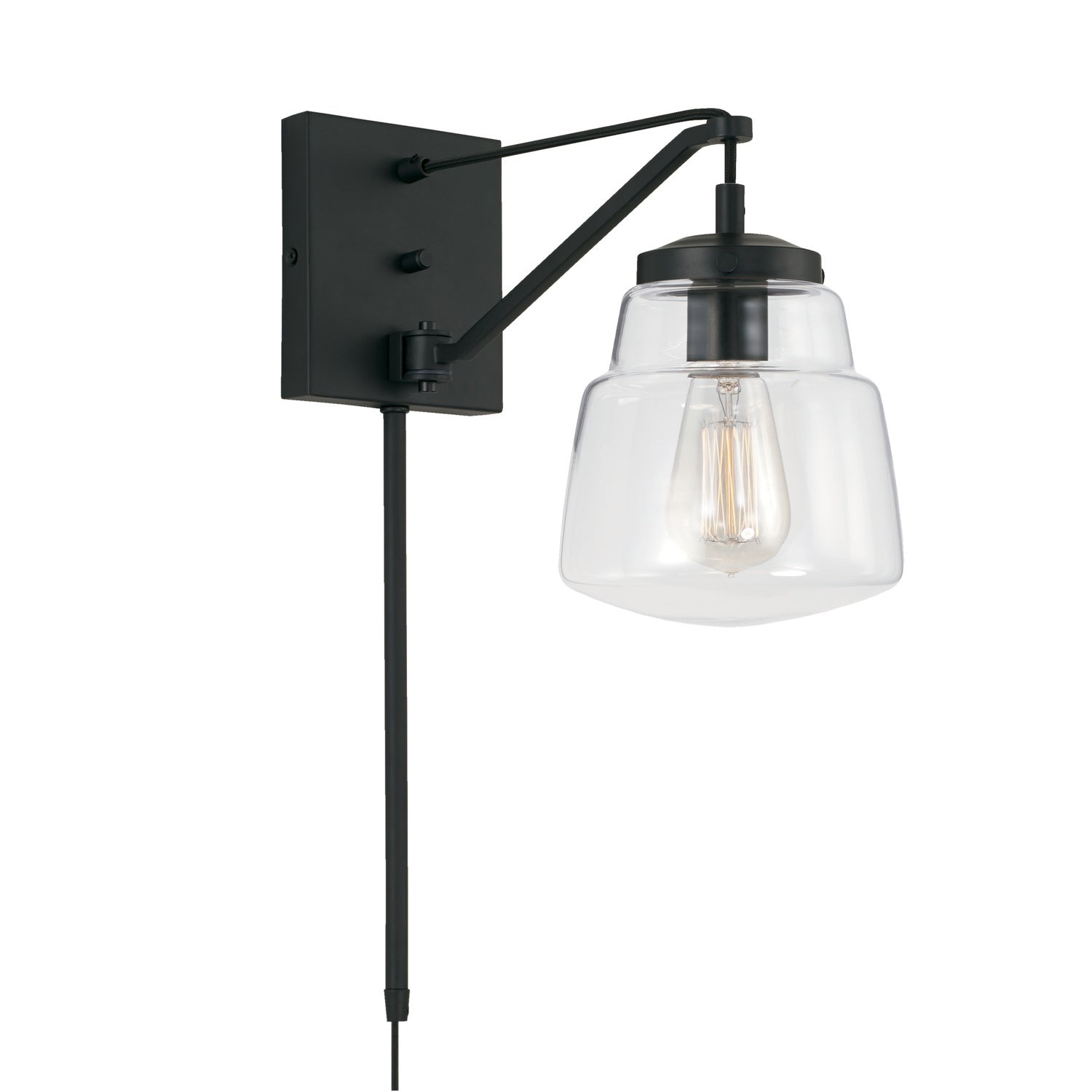 Capital Lighting - 642711MB-518 - One Light Wall Sconce - Dillon - Matte Black