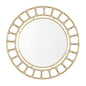 Capital Lighting - 741102MM - Mirror - Mirror - Bleached Natural Rope and Patinaed Brass