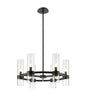 Z-Lite - 4008-6MB - Six Light Chandelier - Datus - Matte Black