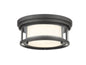Z-Lite - 426F12-BRZ - Two Light Flush Mount - Willow - Bronze