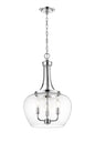Z-Lite - 473P16-CH - Three Light Pendant - Joliet - Chrome