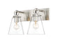 Z-Lite - 483-2V-BN - Two Light Vanity - Harper - Brushed Nickel