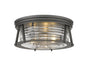 Z-Lite - 491F3-BRZ - Three Light Flush Mount - Cape Harbor - Bronze