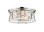 Z-Lite - 491F3-PN - Three Light Flush Mount - Cape Harbor - Polished Nickel