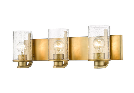 Z-Lite - 492-3V-OBR - Three Light Vanity - Beckett - Olde Brass