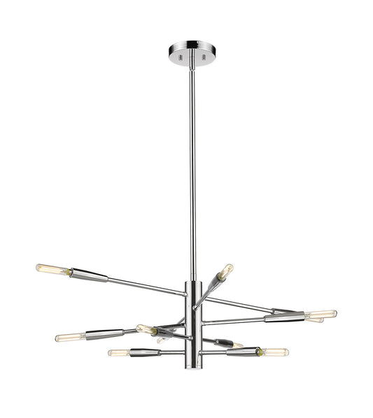 Z-Lite - 737-10CH - Ten Light Chandelier - Ascension - Chrome