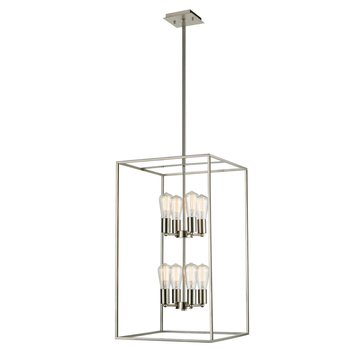 ELK Home - CN150882 - Eight Light Pendant - Williamsport - Brushed Nickel
