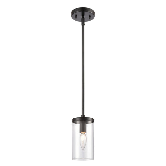 ELK Home - CN290156 - One Light Mini Pendant - Oakland - Black