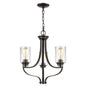 ELK Home - CN300321 - Three Light Chandelier - Market Square - Oil Rubbed Bronze