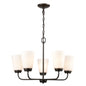 ELK Home - CN310521 - Five Light Chandelier - Winslow - Oil Rubbed Bronze