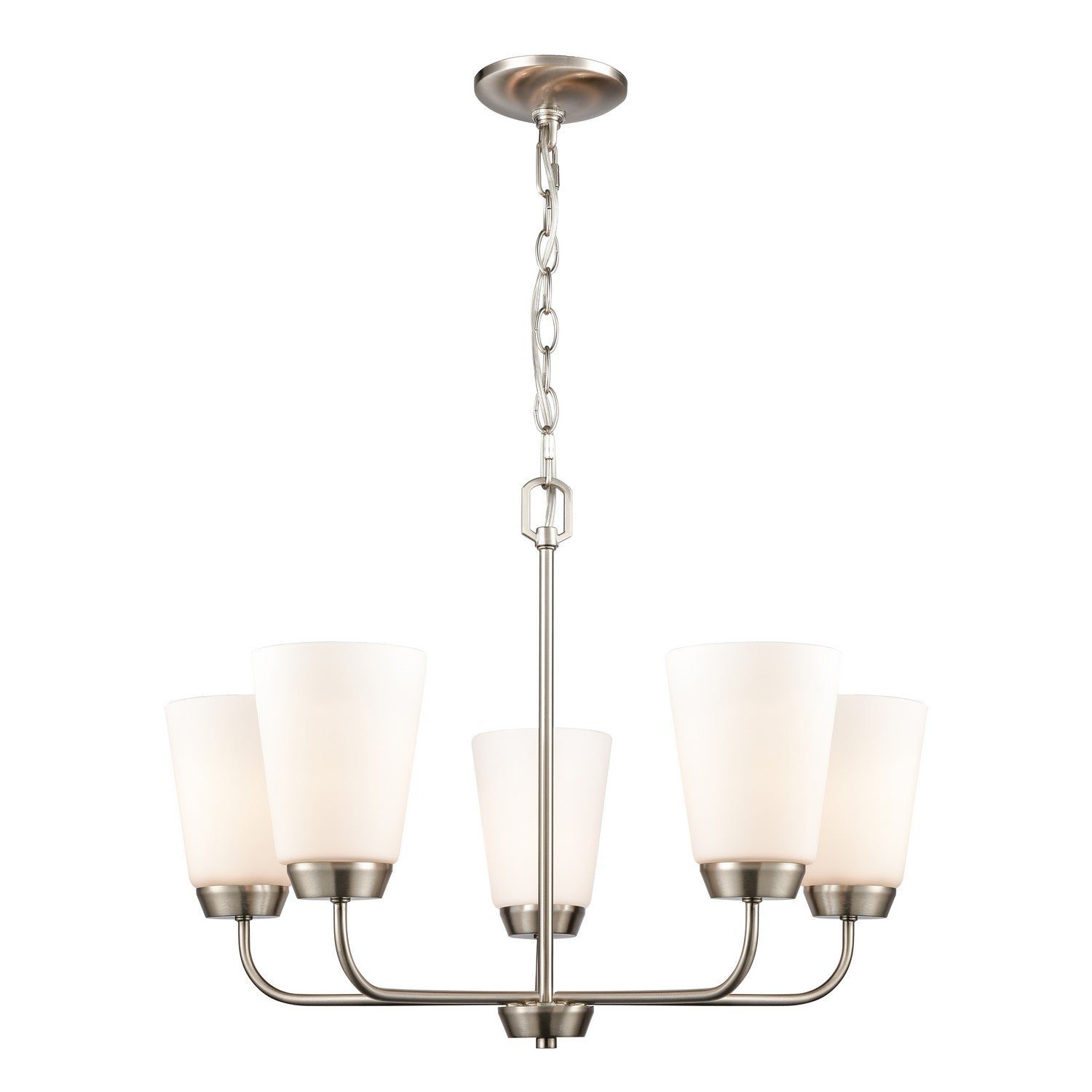 ELK Home - CN310522 - Five Light Chandelier - Winslow - Brushed Nickel