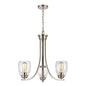ELK Home - CN320322 - Three Light Chandelier - Calistoga - Brushed Nickel