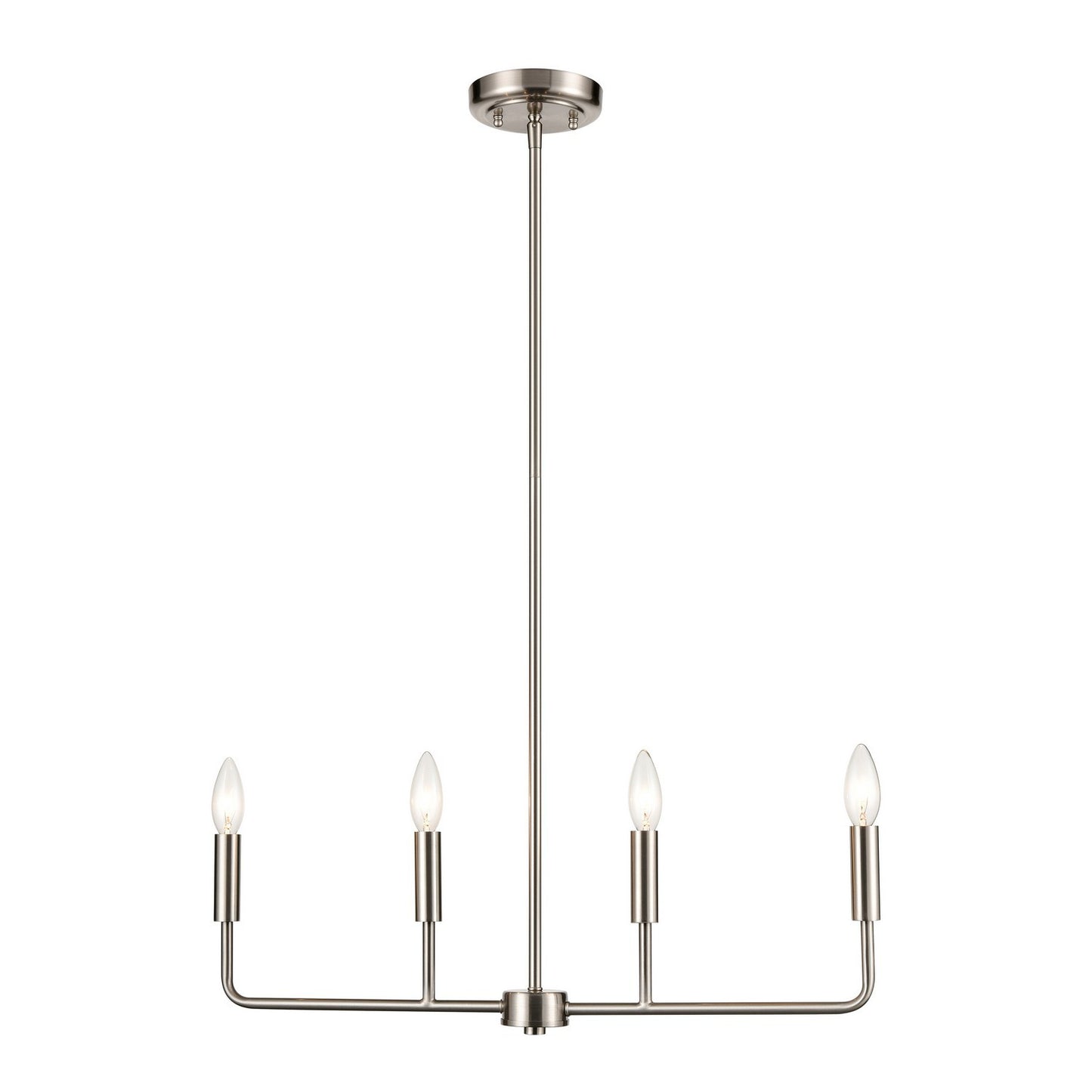ELK Home - CN330422 - Four Light Chandelier - Park Slope - Brushed Nickel