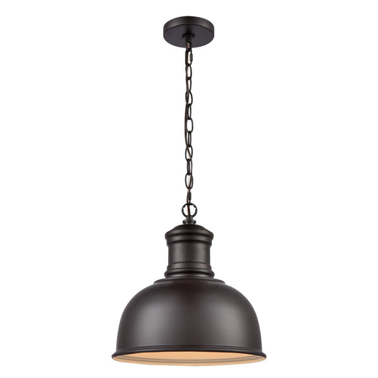 ELK Home - EN130146 - One Light Outdoor Pendant - Cedar Park - Oil Rubbed Bronze